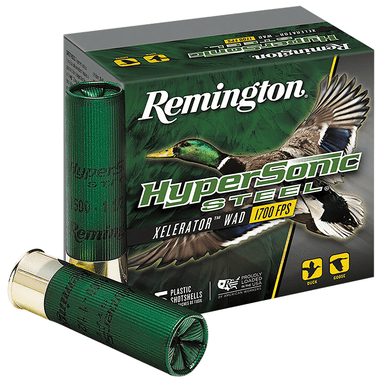 Remington Ammunition 26793 HyperSonic Steel 12 Gauge 3.50" 1 3/8 oz BB Shot 25 Per Box