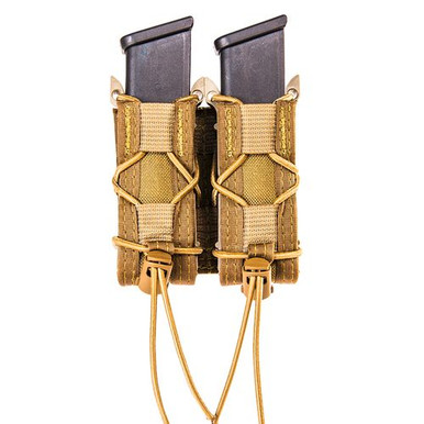 HIGH SPEED GEAR 11PT02CB TACO MOLLE Double Pistol 
Cordura/Polymer Coyote Brown