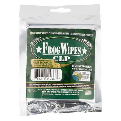 FrogLube 14936 FrogWipes  8x8 Wipes 5