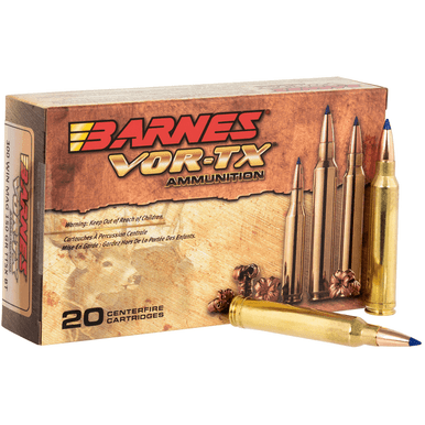 Barnes Bullets 21569 VOR-TX Rifle  300 Win Mag 150 gr Tipped TSX Boat Tail Ammo