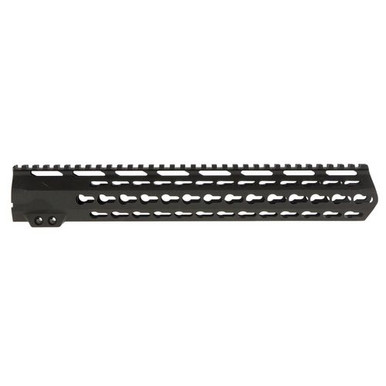 Aim Sports MTK13L308 AR Keymod Handguard Rifle 6061-T6 Aluminum Black Hard Coat Anodized Low