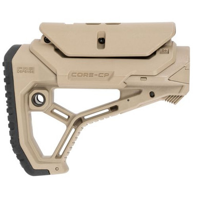FAB Defense FX-GLCORECPT GL-Core CP AR-15/M4 Flat Dark Earth Polymer Stock