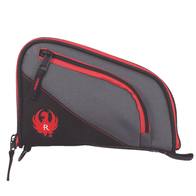 Ruger Tucson Handgun Case Black/Gray With Red Trim