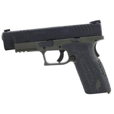 Talon Grips 202R Adhesive Grip  Springfield XD Full Size 9/357/40 Textured Rubber Black