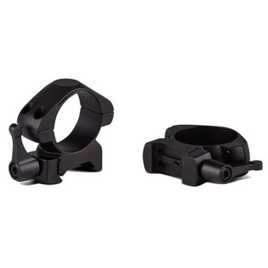 Konus 7410 Steel Rings with QD 30mm Diam Medium Black