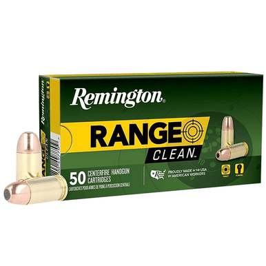 Remington Range Clean 40 S&W 180 gr Flat Nose Enclosed Base Handgun Ammo