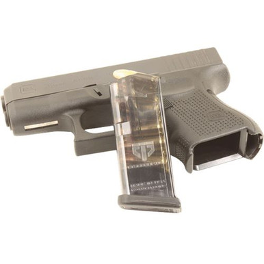 ETS Group GLK-26 Glock Compatible  9mm Luger Glock G26 10rd Clear Detachable