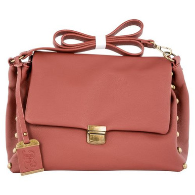 Bulldog BDP072 Hobo Purse w/Holster Rust PU Leather Most Sm Pistols & Revolvers Ambidextrous Hand