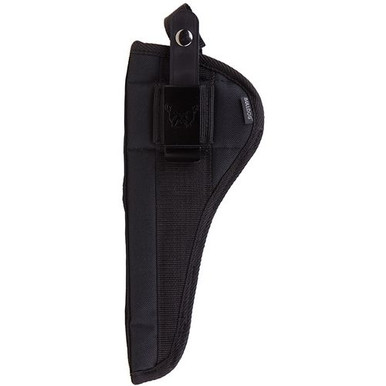 Bulldog FSN16 Extreme OWB Black Nylon Belt Loop/Clip Fits S&W K/L/N Frame Fits 6.50-8.37" Barrel Ambidextrous