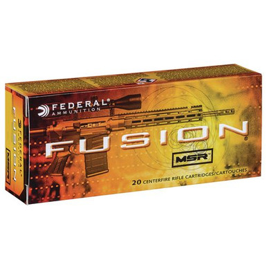 Federal F300BMSR2 Fusion MSR 300 Blackout 150 gr Fusion Soft Point 20 Bx/ 10 Cs