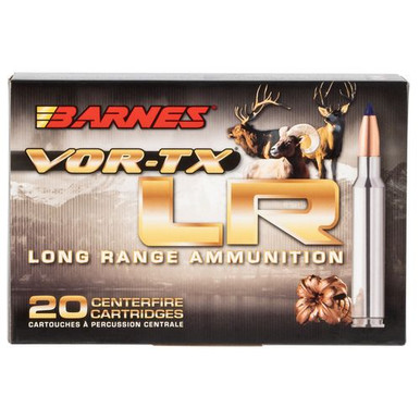 Barnes Bullets 28981 VOR-TX LR Rifle  7mm Rem Mag 139 gr LRX Boat Tail 20 Bx/ 10 Cs