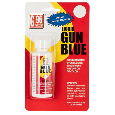 G96 1069 Gun Blue Liquid Touch Up Blueing 2 oz Squeeze Bottle