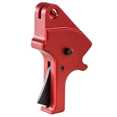APEX TACTICAL SPECIALTIES 100055 Flat Faced Forward Set Sear &amp; Trigger Kit S&amp;W M&amp;P 9,40 Drop-in Red