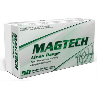 Magtech CR40A Clean Range 40 S&W 180 gr Fully Encapsulated Bullet Flat 50 Per Box