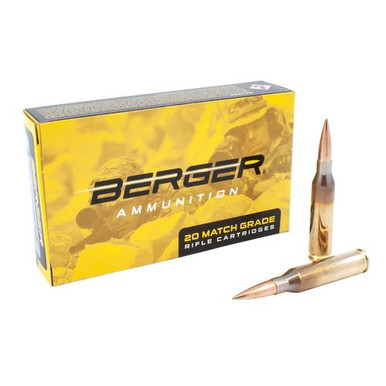 Berger Bullets 30020 Tactical  260 Rem 130 gr Hybrid Open Tip Match Tactical 20 Bx/ 10 Cs