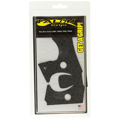 Talon Grips 302R Adhesive Grip  Kahr CM/PM 9/40 Textured Rubber Black