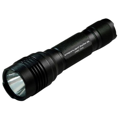 Streamlight 88054 ProTac HL USB 1000/380/65 Lumens LED Aluminum Black Anodized Lithium with 120V AC/12V DC USB Charge Cords