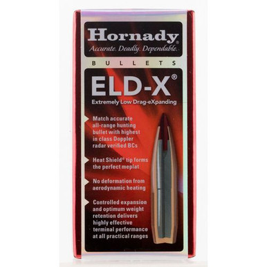 Hornady 24550 ELD-X  6mm .243 103 gr Extremely Low Drag-eXpanding 100
