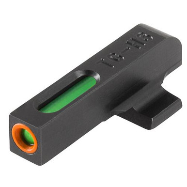 Truglo TG13BR1PC Brite-Site TFX Pro Day/Night Sights Beretta Px4 Tritium/Fiber Optic Green w/Orange Outline Front Black