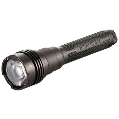 Streamlight 88074 ProTac HL 5-X 2500/1000/250 Lumens C4 LED Aluminum Black Anodized CR123A Lithium