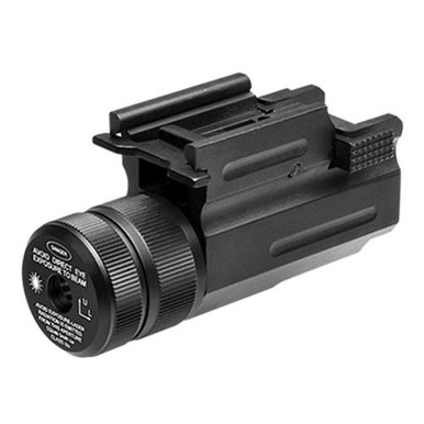 NCStar 150 Lumen Tactical Flashlight and Green Laser Combo with QR