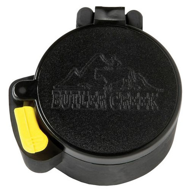 Butler Creek 20909 Multi-Flex Flip-Open Scope Cover Eye Piece 37.30-.37.70mm Slip On Polymer Black