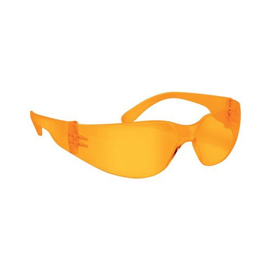 Walkers GWP-WRSGL-AM Clearview  Wraparound Shooting Glasses Amber Polycarbonate