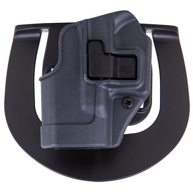 Blackhawk 413501BKR Serpa Sportster Gray Polymer OWB Fits Glock 26,27,33 Right Hand