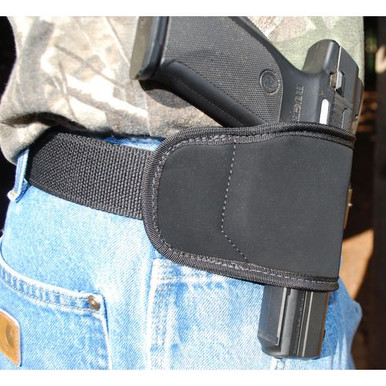 Grovtec US Inc GTHL15099BLK Multi-Fit  Belt Med/Lg Frame Auto Lami Suede Black