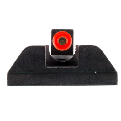 AmeriGlo GL351 UC Set Sight Fits Glock 42/43 Tritium/Paint Green w/Orange Outline Front Steel Black Rear Black