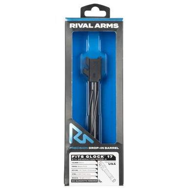 Rival Arms RA20G103A Standard V1 compatible with Glock 17 Gen 5 Black PVD