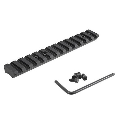 Ruger 90674 American Rimfire Rifle  Picatinny Rail Black Hardcoat Anodized