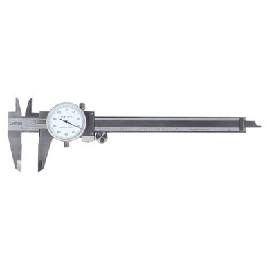 Lyman 7832212 Stainless Steel Dial Caliper Each Universal