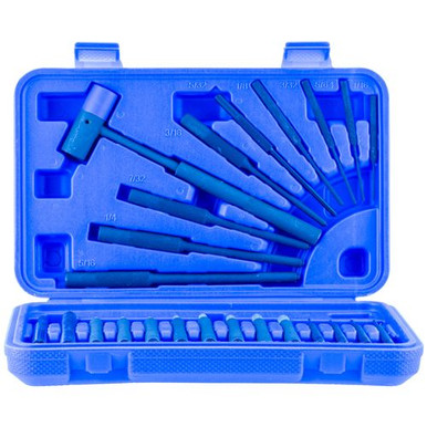 DAC GMPUNCH24 Universal Drive Pin and Roll Punch Set 24 Piece