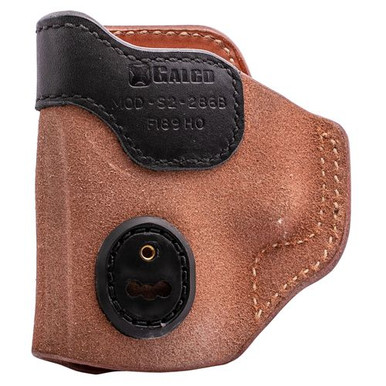 Galco S2286B Scout 3.0  Natural w/Black Mouth Band Leather IWB Fits Glock 27 Ambidextrous