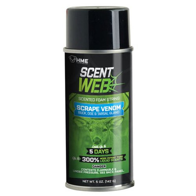 HME SWSCRPVEN Scent Web Scrape Venom Cover Scent Buck, Doe &amp; Tarsal Gland 5 oz