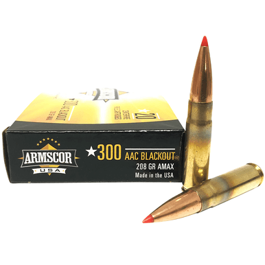Armscor USA 300 Blackout 208 gr Hornady A Max 20 Per Box