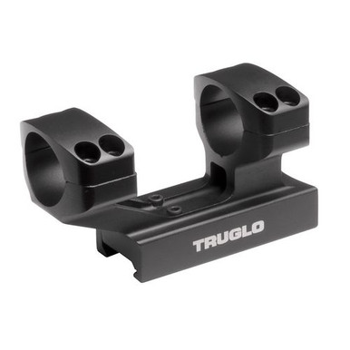Truglo TG8963B Tactical Scope Mount For AR-Style 1-Piece Black Finish