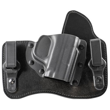 Galco KT826B KingTuk Deluxe Black Kydex/Leather IWB S&amp;W M&amp;P Shield 45 Right Hand