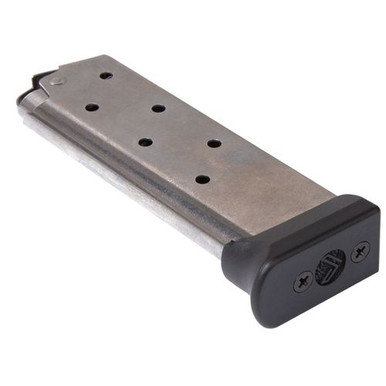 Sig Sauer MAG93897LEGION P938 Legion  9mm Luger P238 Legion 7rd Silver/Black Detachable