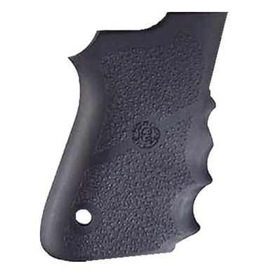 Hogue 69000 Rubber Grip with Finger Grooves S&amp;W 6906/Shorty 40 Black