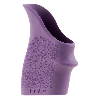 Hogue 18206 HandAll Beavertail Grip Sleeve Fits Glock 42/43 Textured Rubber Purple