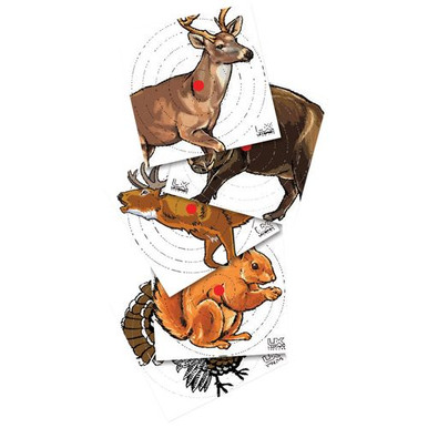 Umarex USA 2218076 Paper Targets  Animals 100 Pack