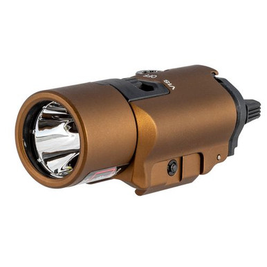 Streamlight 69191 TLR-VIR II  White LED 300 Lumens CR123A Lithium Battery Coyote Aluminum Tactical Illuminator with Infrared Laser