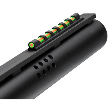 Truglo TG90D Glo-Dot Universal Dual-Color Shotgun w/Vent Rib Green/Red Front Black