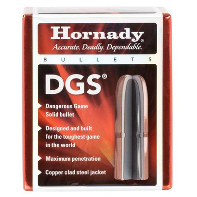 Hornady 4507 DGS 45 Caliber .458 500 GR Full Metal Jacket Round Nose 50 Box