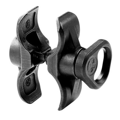 Magpul MAG508-BLK Forward Sling Mount  Black Melonite Steel for Rem 870/Moss 500/590/Maverick