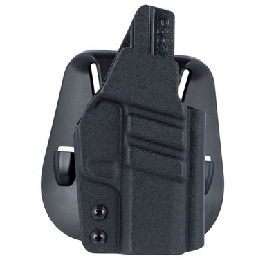 1791 Gunleather TACPDHOWBP365BLKR TAC-PDH  Black Kydex OWB Sig P365 Right Hand
