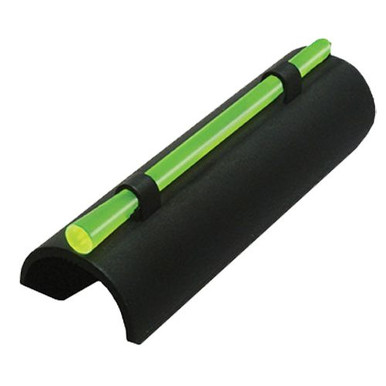 Hiviz MPB Magnetic Plain Barrel Snap-On Shotgun Fiber Optic Front Green/Red Black