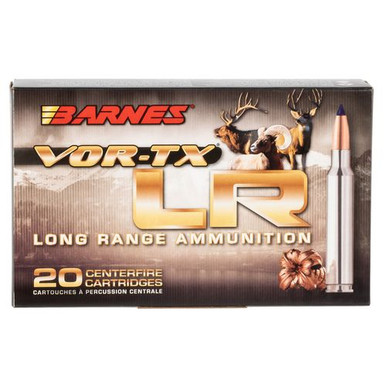 Barnes Bullets 30232 VOR-TX LR Rifle  6mm Creedmoor 95 gr LRX Boat Tail 20 Bx/ 10 Cs